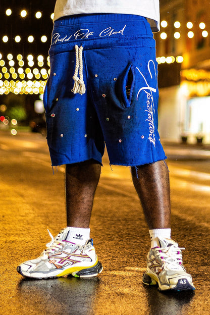 “Free Indeed” Double Waisted Shorts