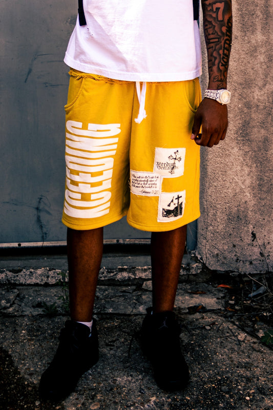 Cyber Yellow “Testimony” Shorts