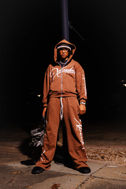 XCEEDING XPECTATIONS JACKET BROWN