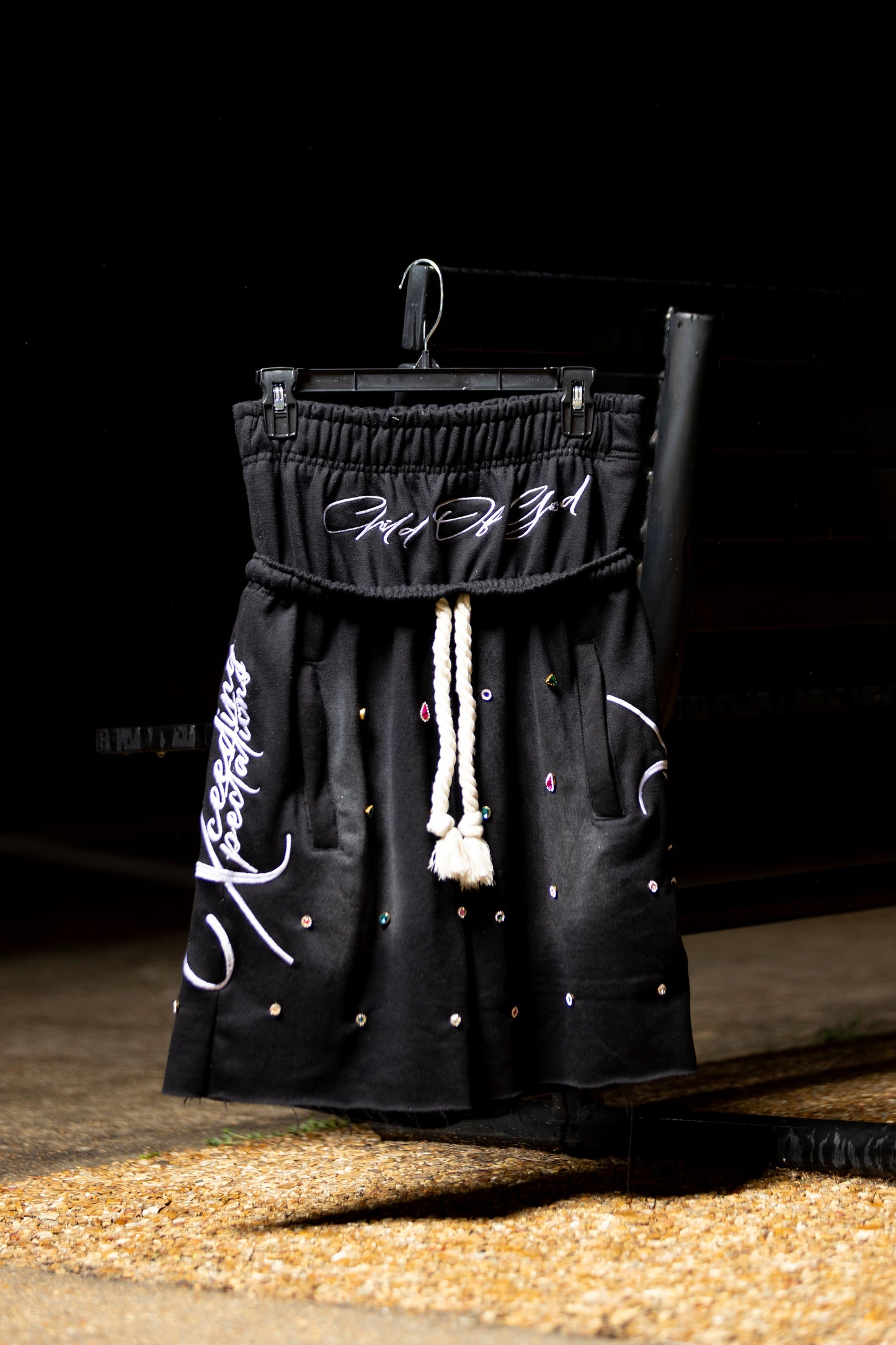 Double Waisted Xceeding Xpectations Gemstones Shorts