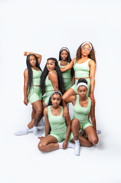 Blessed In Mint Girls Set