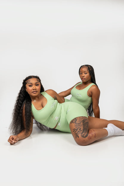 Blessed In Mint Girls Set