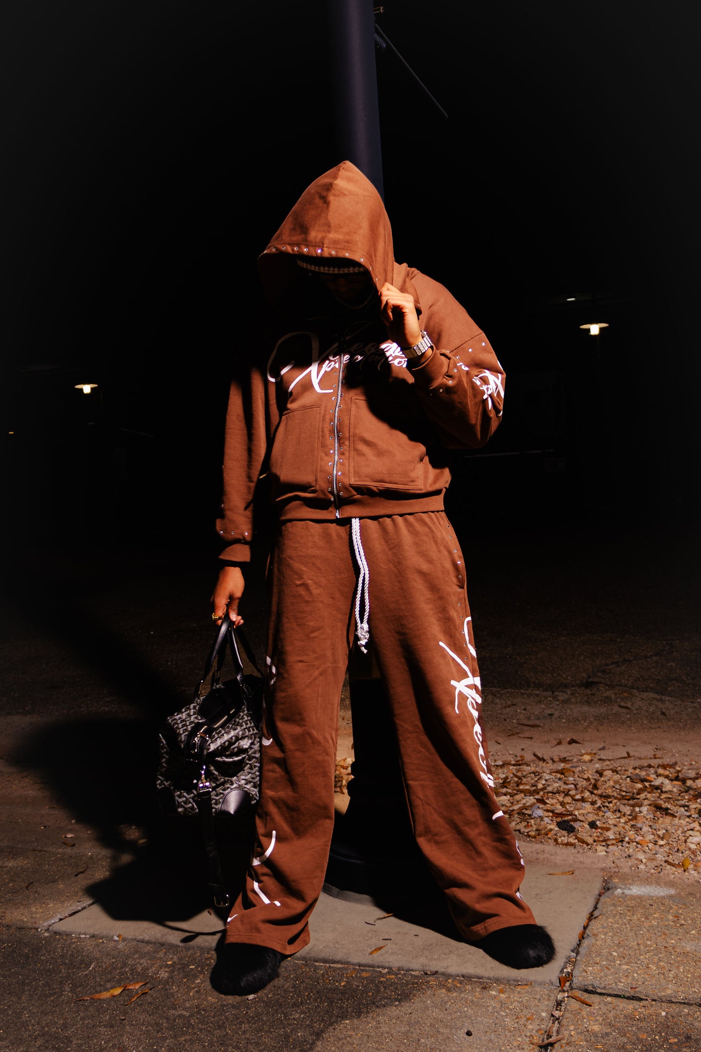 XCEEDING XPECTATIONS JACKET BROWN