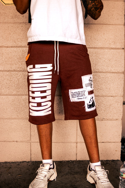 Mocha Brown “Testimony” Shorts